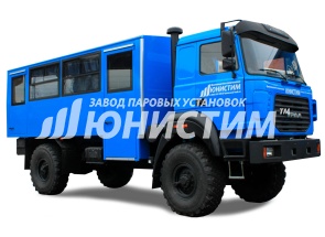 Вахтовые автобусы Урал 32552 (бескапотный)